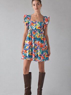 NWT Free Assembly mini dress XS cotton